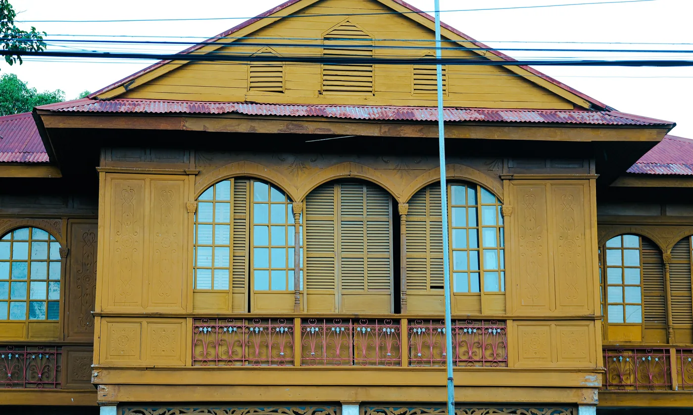 The facade of Balay Negrense in Silay, a 15-20 minute drive north of Bacolod