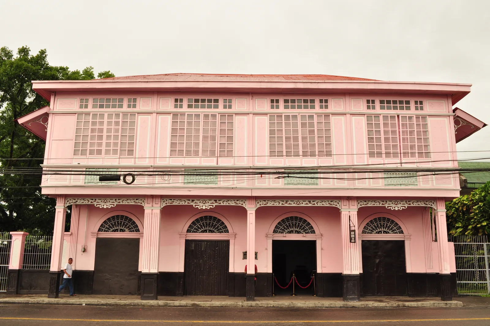 The 1908 Bernardino Jalandoni "Pink House" in Silay, ten minutes from Bacolod-Silay airport