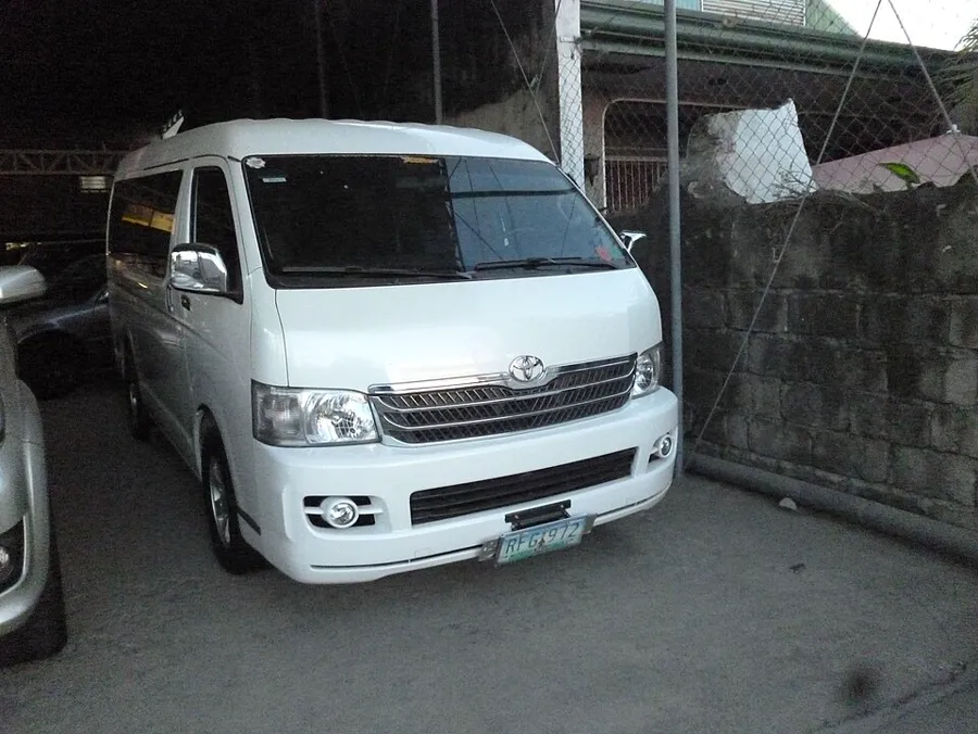 Toyota HiAce Super Grandia premium passenger van